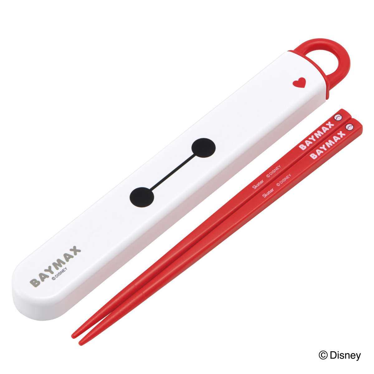 箸セット 抗菌食洗機対応箸箱セット ベイマックス25 ( 箸 16.5cm 食洗機対応 抗菌 お箸 箸箱 子供 日本製 16.5センチ カトラリー 食洗機OK お弁当用 給食 お弁当 弁当 幼稚園 保育園 キッズ )