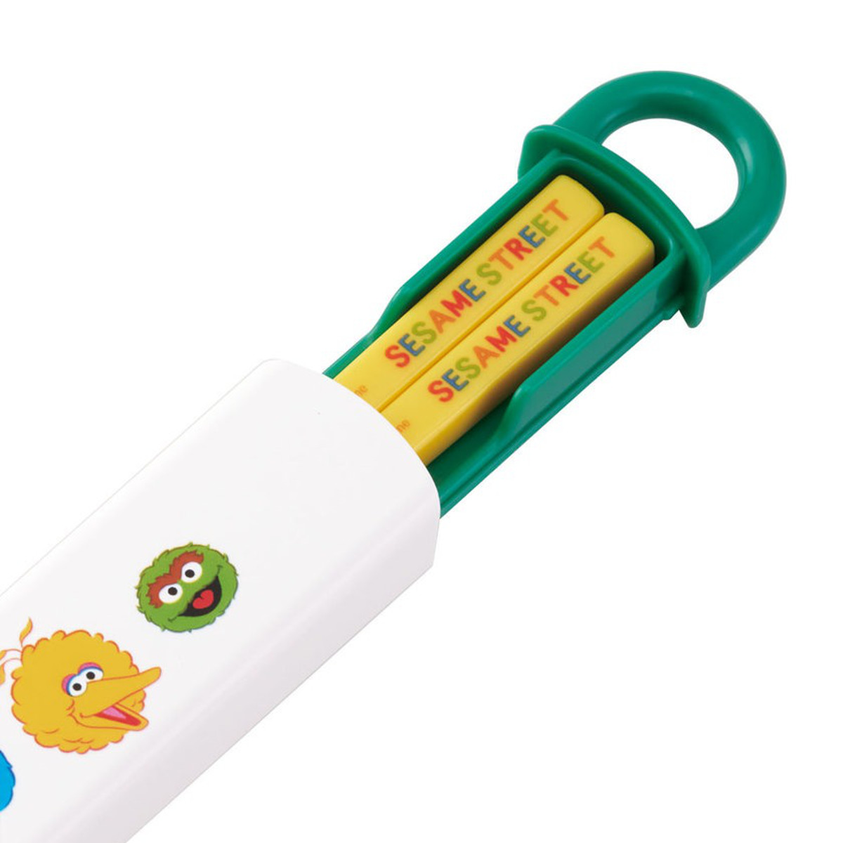 箸セット 抗菌食洗機対応箸箱セット セサミストリート ( 箸 16.5cm 食洗機対応 抗菌 お箸 箸箱 子供 日本製 16.5センチ カトラリー 食洗機OK お弁当用 給食 お弁当 弁当 幼稚園 保育園 キッズ )