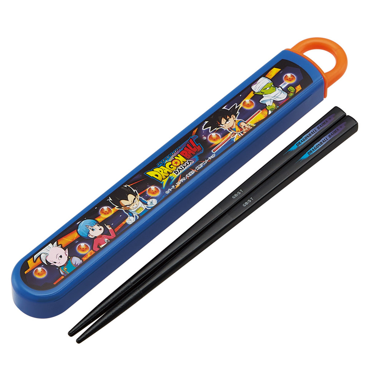 箸セット 抗菌食洗機対応箸箱セット ドラゴンボールダイマ ( ドラゴンボール 箸 16.5cm 食洗機対応 抗菌 お箸 箸箱 子供 日本製 16.5センチ カトラリー 食洗機OK お弁当用 給食 お弁当 弁当 幼稚園 保育園 キッズ )