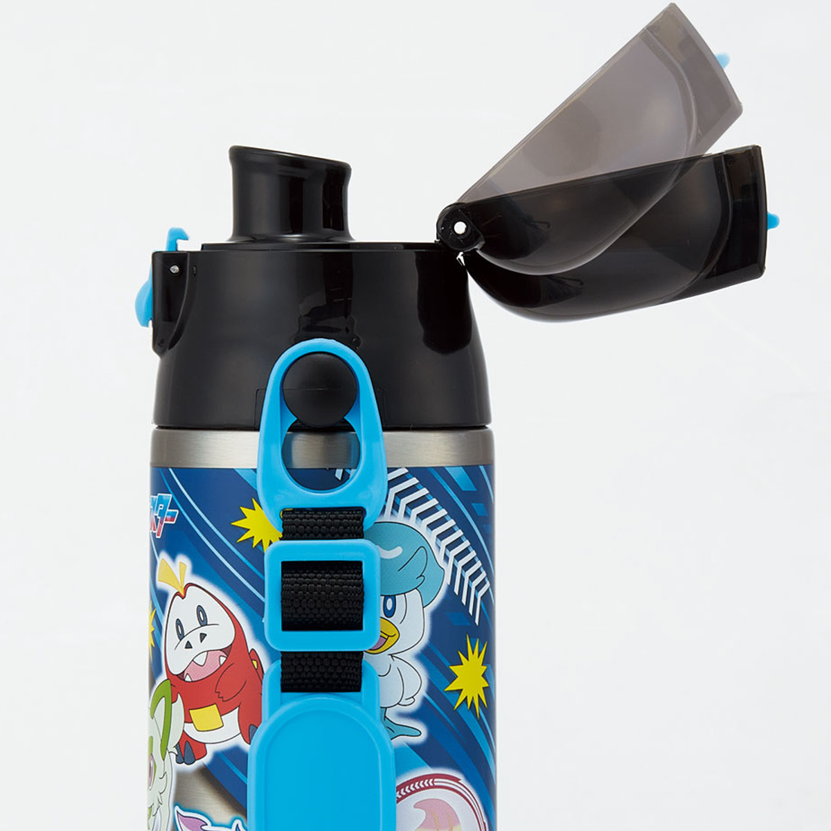 水筒 580ml 超軽量ダイレクトボトル ポケモン24 ( ポケットモンスター 保冷 軽量 直飲み ワンタッチ ステンレスボトル 子供用水筒 子供 直のみ 軽い 超軽量 ワンプッシュ ダイレクトボトル ダイレクト ボトル ワンタッチボトル )