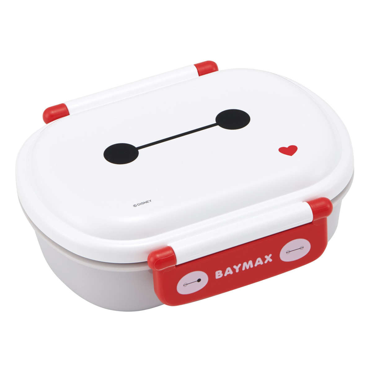 弁当箱 360ml 抗菌ふわっとタイトラン ベイマックス25 ( ランチボックス 食洗機対応 レンジ対応 抗菌 日本製 ドーム蓋 キッズ 子供 食洗機OK レンジOK お弁当 弁当 一段 2点ロック 銀 AG 抗菌加工 )