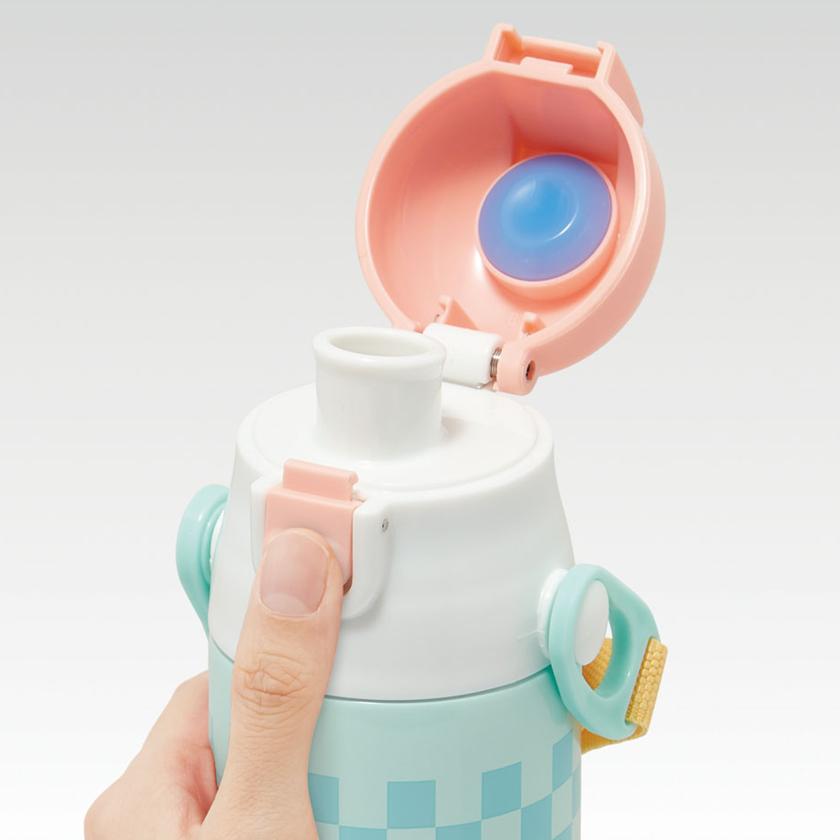 水筒 580ml 超軽量ダイレクトボトル スヌーピー 80sカフェ ( 保冷 軽量 直飲み ワンタッチ ステンレスボトル 子供用水筒 子供 直のみ 軽い 超軽量 ワンプッシュ ダイレクトボトル ダイレクト ボトル ワンタッチボトル )