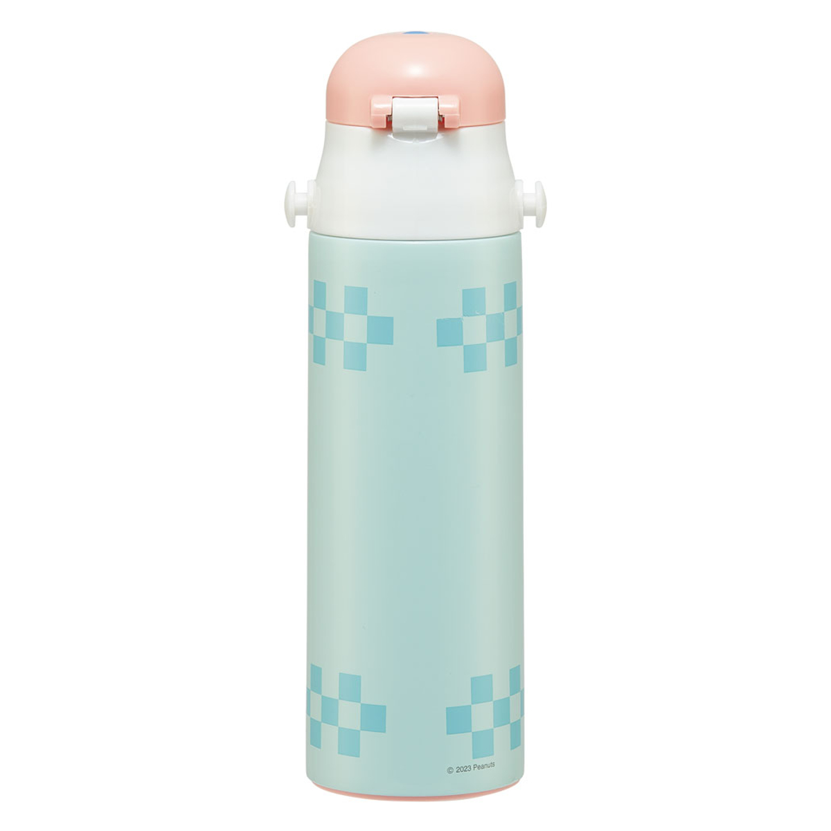 水筒 580ml 超軽量ダイレクトボトル スヌーピー 80sカフェ ( 保冷 軽量 直飲み ワンタッチ ステンレスボトル 子供用水筒 子供 直のみ 軽い 超軽量 ワンプッシュ ダイレクトボトル ダイレクト ボトル ワンタッチボトル )