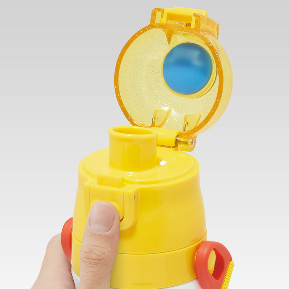 水筒 470ml 430ml 超軽量2WAYステンレスボトル Mr.Men ( 保冷 保温 直飲み コップ付き ワンプッシュ マグボトル コップ飲み 2way 子供用 すいとう ボトル キッズ ワンタッチ ステンレス 超軽量 軽量 )