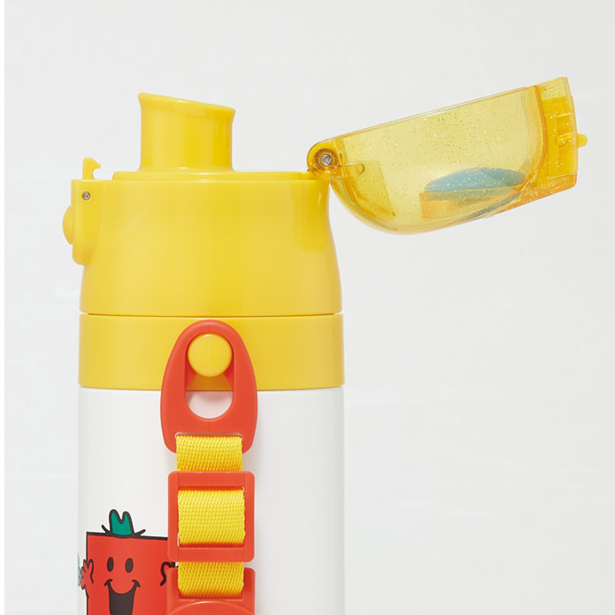 水筒 470ml 430ml 超軽量2WAYステンレスボトル Mr.Men ( 保冷 保温 直飲み コップ付き ワンプッシュ マグボトル コップ飲み 2way 子供用 すいとう ボトル キッズ ワンタッチ ステンレス 超軽量 軽量 )