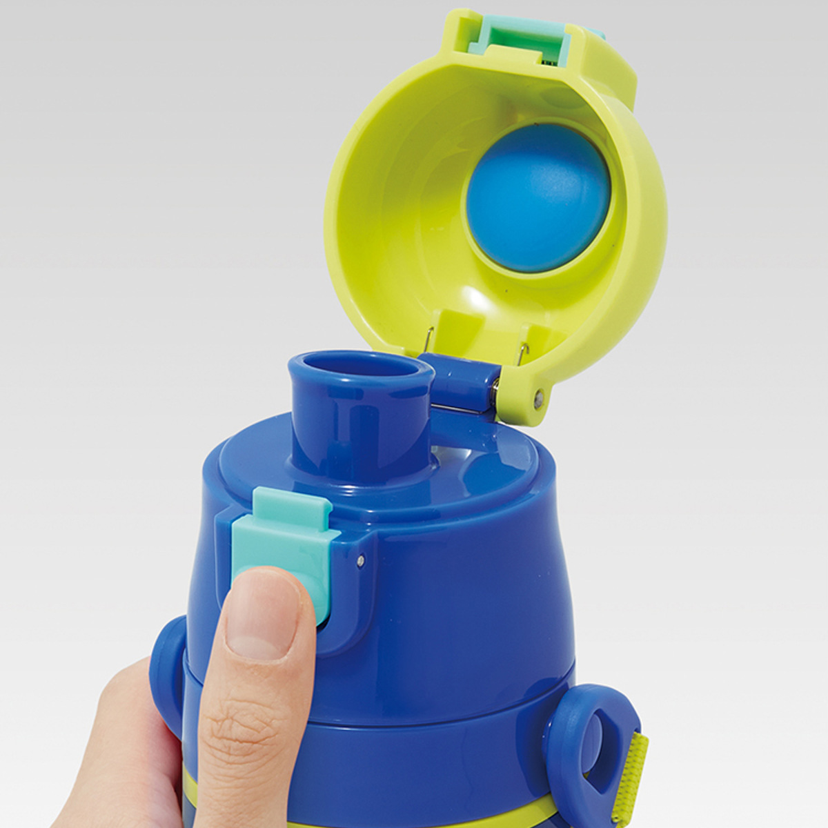 水筒 470ml 430ml 超軽量2WAYステンレスボトル スプラトゥーン3 ( 保冷 保温 直飲み コップ付き ワンプッシュ マグボトル コップ飲み 2way 子供用 すいとう ボトル キッズ ワンタッチ ステンレス 超軽量 軽量 )