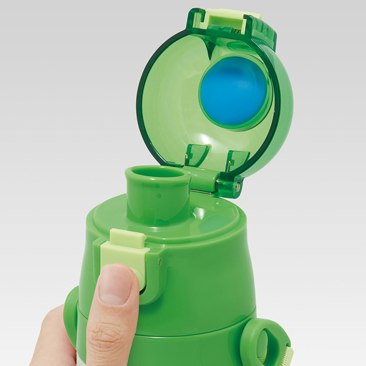 水筒 470ml 430ml 超軽量2WAYステンレスボトル ピクミン ( 保冷 保温 直飲み コップ付き ワンプッシュ マグボトル コップ飲み 2way 子供用 すいとう ボトル キッズ ワンタッチ ステンレス 超軽量 軽量 )