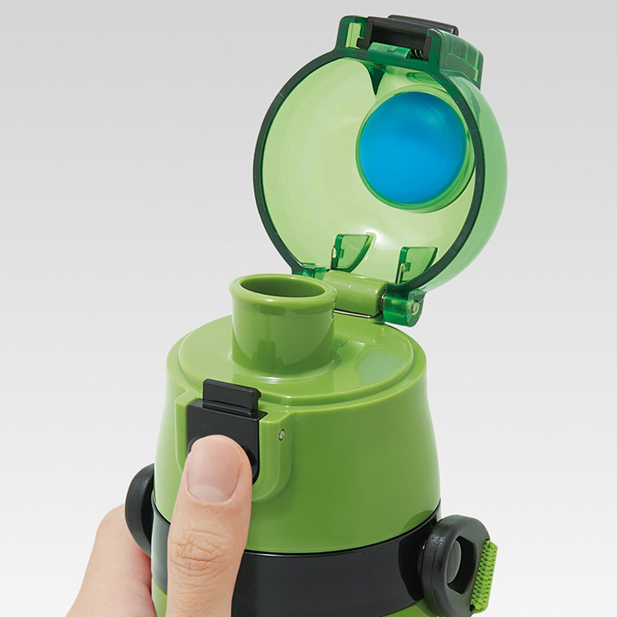 水筒 470ml 430ml 超軽量2WAYステンレスボトル マインクラフト ( マイクラ 保冷 保温 直飲み コップ付き ワンプッシュ マグボトル コップ飲み 2way Minecraft 子供用 ボトル キッズ ワンタッチ ステンレス 軽量 クリーパー )