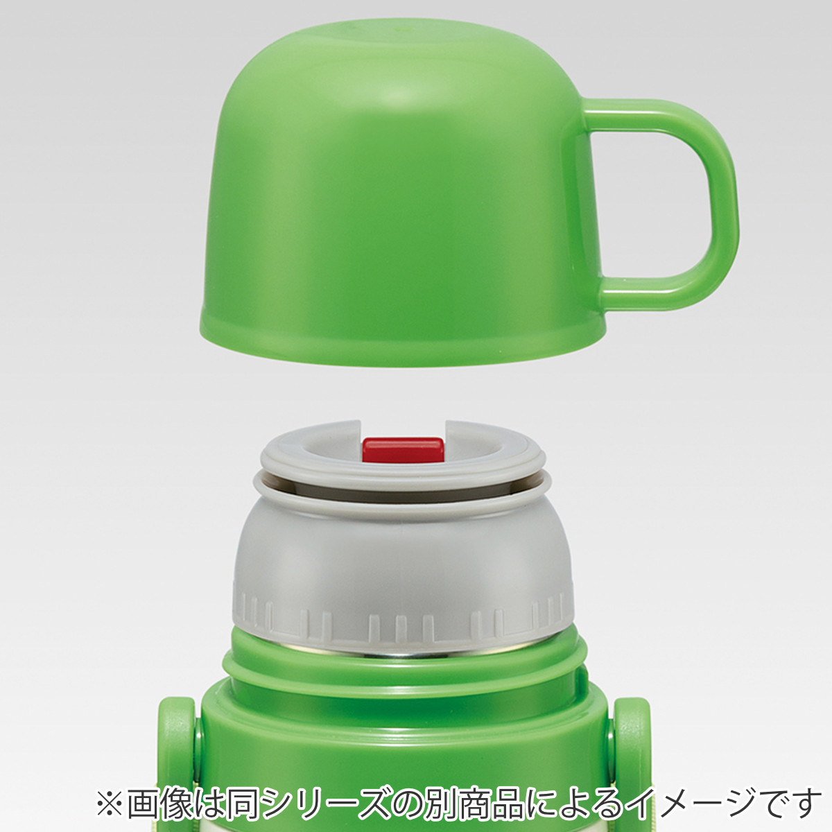水筒 470ml 430ml 超軽量2WAYステンレスボトル マインクラフト ( マイクラ 保冷 保温 直飲み コップ付き ワンプッシュ マグボトル コップ飲み 2way Minecraft 子供用 ボトル キッズ ワンタッチ ステンレス 軽量 クリーパー )