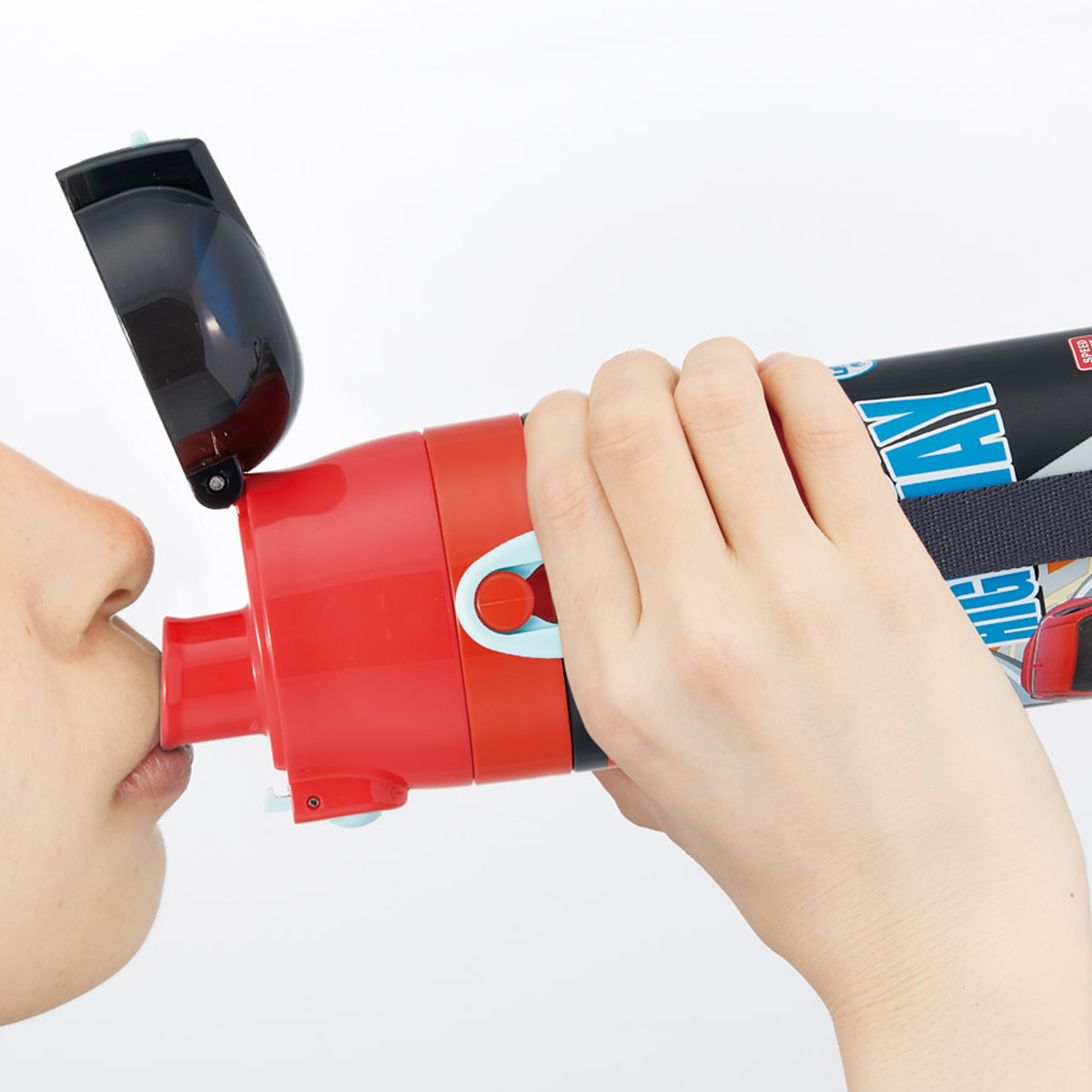 水筒 470ml 430ml 超軽量2WAYステンレスボトル トミカ25 ( 保冷 保温 直飲み コップ付き ワンプッシュ マグボトル コップ飲み 2way 子供用 すいとう ボトル キッズ ワンタッチ ステンレス 超軽量 軽量 )