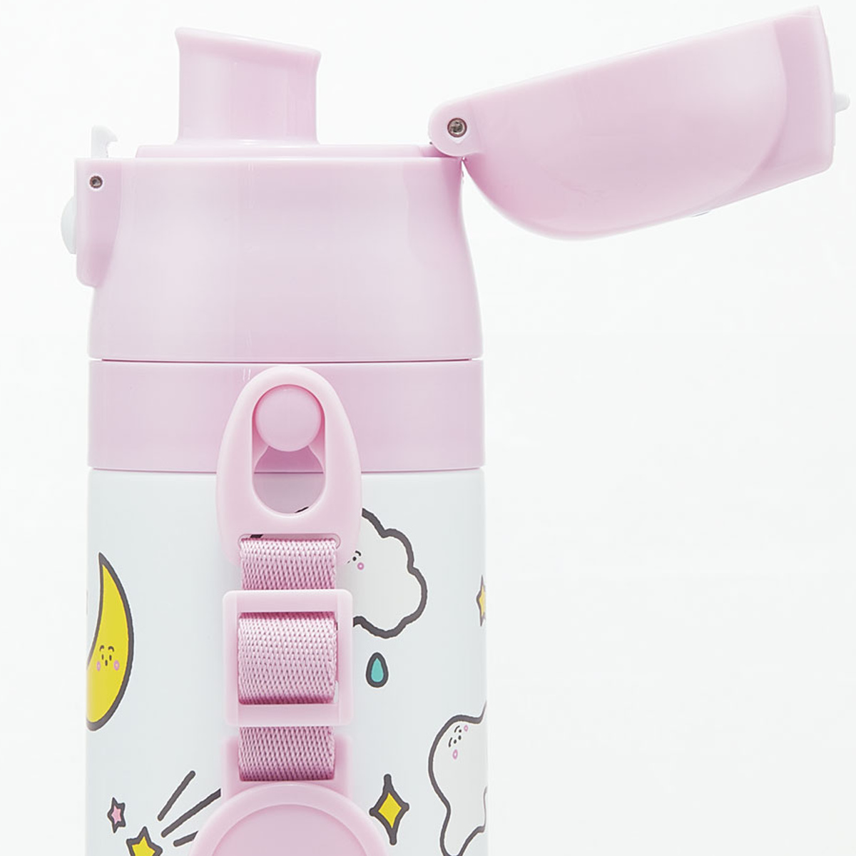 水筒 470ml 430ml 超軽量2WAYステンレスボトル シナぷしゅ ( 保冷 保温 直飲み コップ付き ワンプッシュ マグボトル コップ飲み 2way 子供用 すいとう ボトル キッズ ワンタッチ ステンレス 超軽量 軽量 )