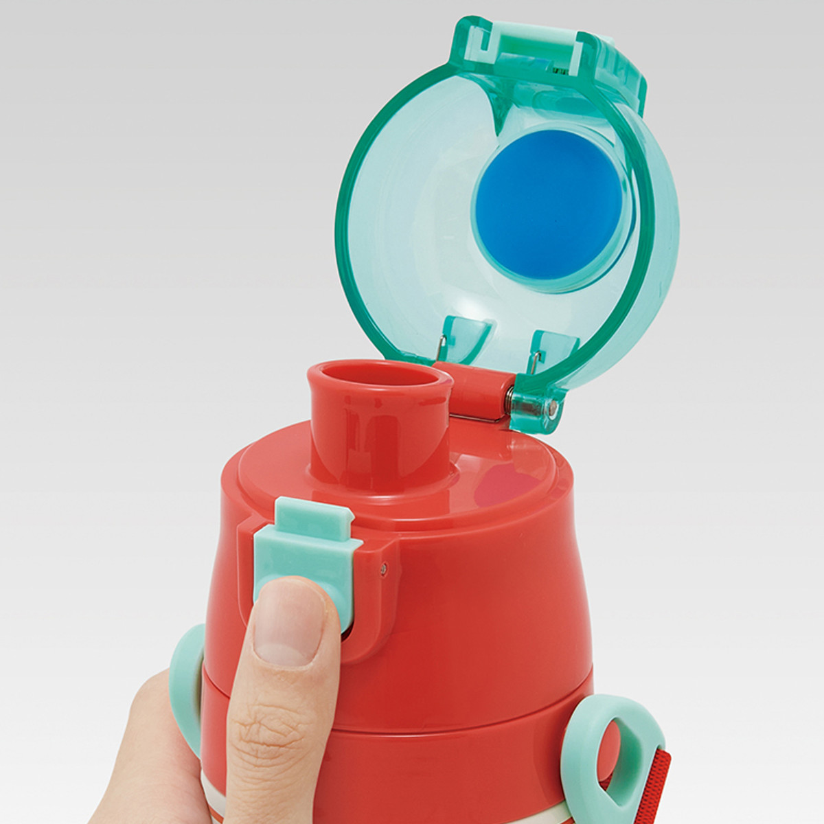 水筒 470ml 430ml 超軽量コンパクト2WAYステンレスボトル パンどろぼう ( 保冷 保温 直飲み コップ付き ワンプッシュ マグボトル コップ飲み 2way 子供用 すいとう ボトル キッズ ワンタッチ ステンレス 超軽量 軽量 )