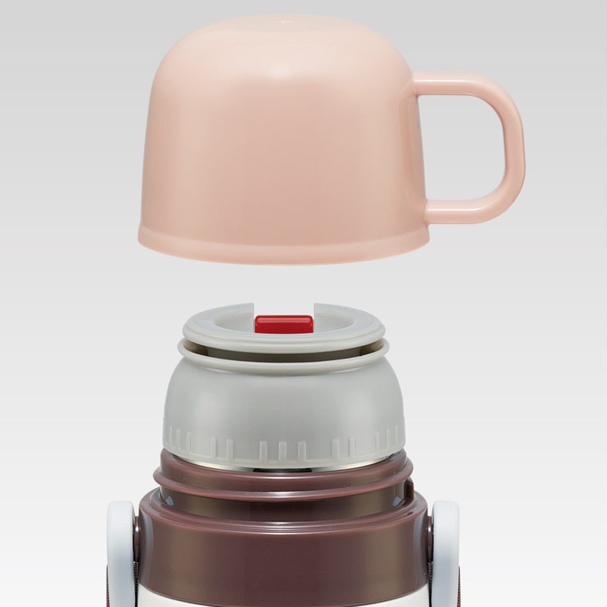 水筒 470ml 430ml 超軽量2WAYステンレスボトル おさるのジョージ25 ( 保冷 保温 直飲み コップ付き ワンプッシュ マグボトル コップ飲み 2way 子供用 すいとう ボトル キッズ ワンタッチ ステンレス 超軽量 軽量 )