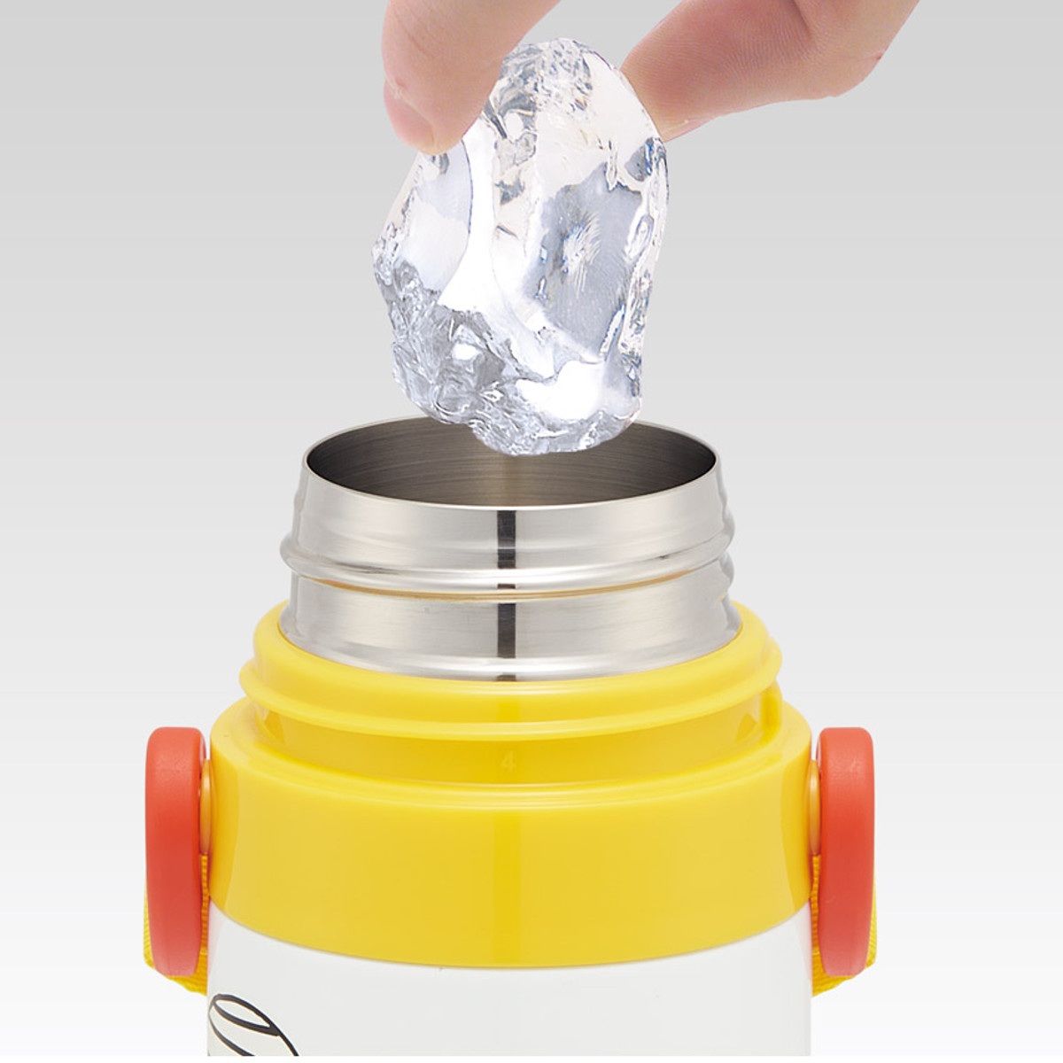 水筒 470ml 超軽量ダイレクトボトル Mr.Men ( 保冷 軽量 直飲み ワンタッチ ステンレスボトル 子供用水筒 子供 直のみ 軽い 超軽量 ワンプッシュ ダイレクトボトル ダイレクト ボトル ステンレス )