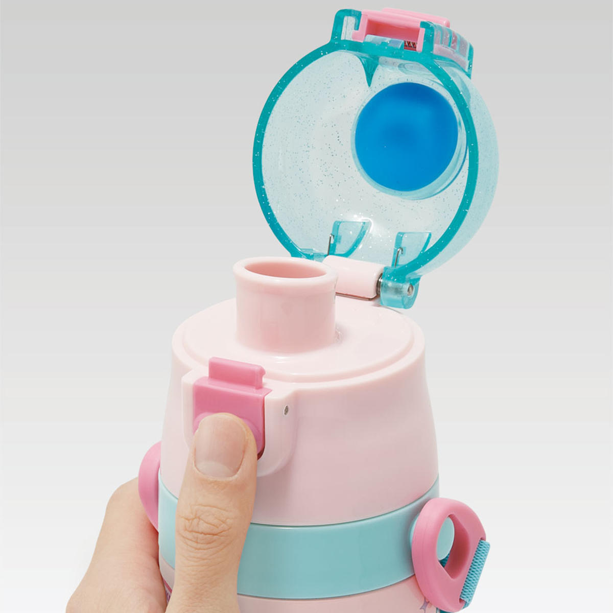 水筒 470ml 超軽量ダイレクトボトル パウパトロールGIRL ( パウパトロール 保冷 軽量 直飲み ワンタッチ ステンレスボトル 子供用水筒 子供 直のみ 軽い 超軽量 ワンプッシュ ダイレクトボトル ダイレクト ボトル ステンレス )