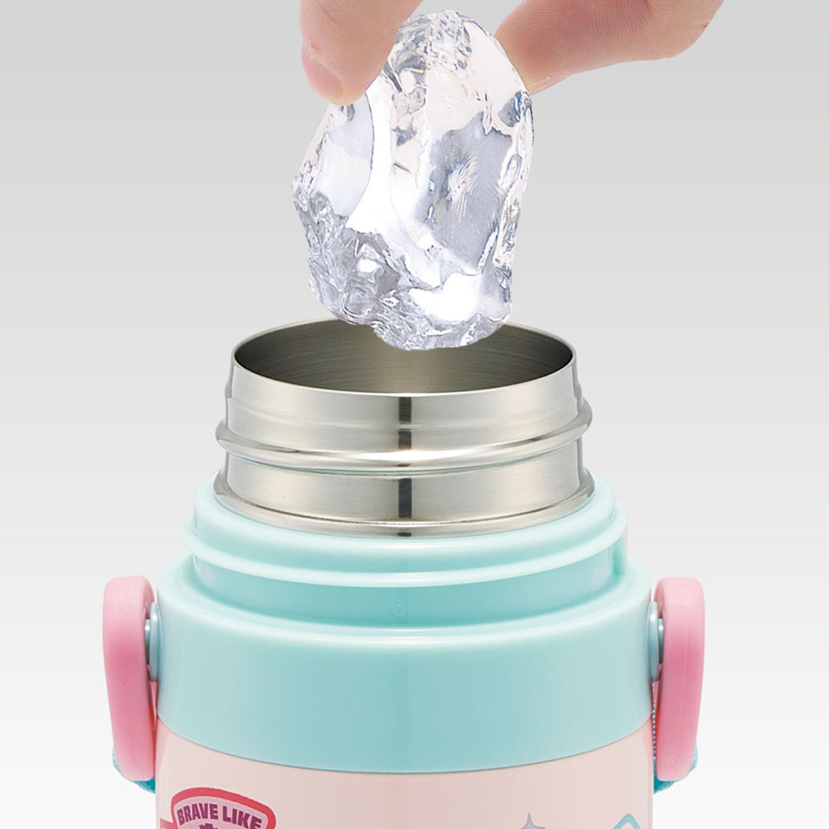 水筒 470ml 超軽量ダイレクトボトル パウパトロールGIRL ( パウパトロール 保冷 軽量 直飲み ワンタッチ ステンレスボトル 子供用水筒 子供 直のみ 軽い 超軽量 ワンプッシュ ダイレクトボトル ダイレクト ボトル ステンレス )