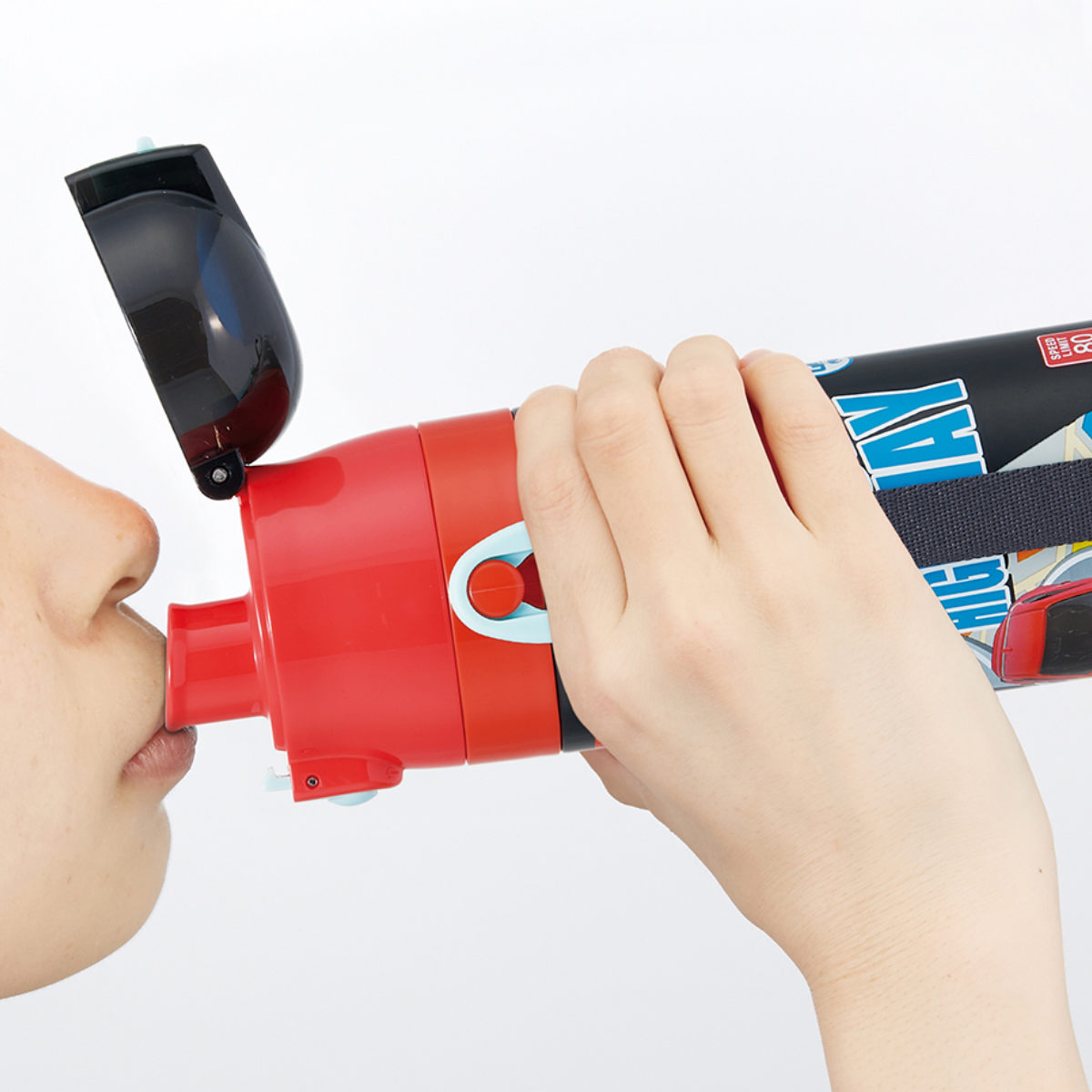 水筒 470ml 超軽量ダイレクトボトル トミカ25 ( 保冷 軽量 直飲み ワンタッチ ステンレスボトル 子供用水筒 子供 直のみ 軽い 超軽量 ワンプッシュ ダイレクトボトル ダイレクト ボトル ステンレス )