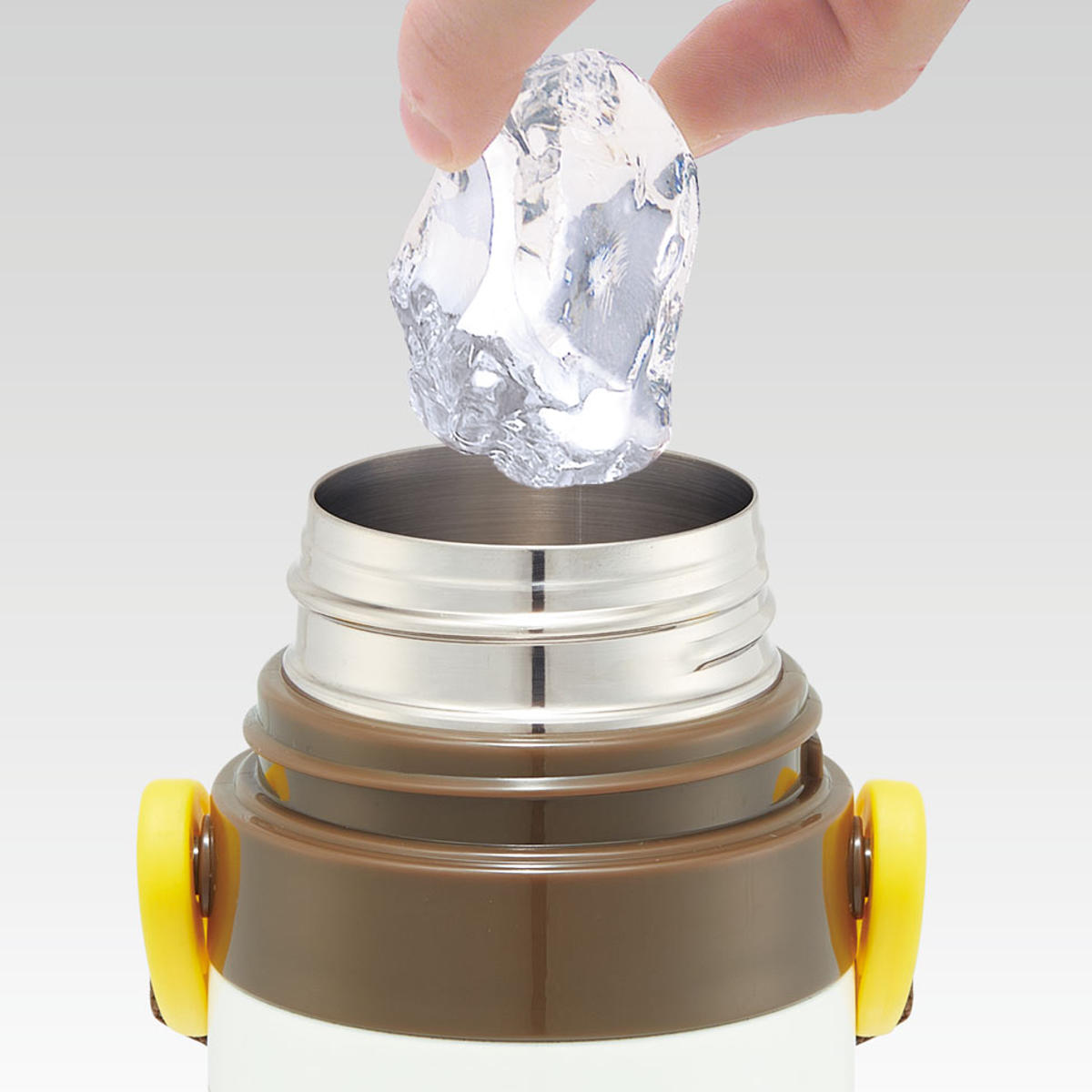 水筒 470ml 超軽量ダイレクトボトル ノラネコぐんだん ( 保冷 軽量 直飲み ワンタッチ ステンレスボトル 子供用水筒 子供 直のみ 軽い 超軽量 ワンプッシュ ダイレクトボトル ダイレクト ボトル ステンレス )