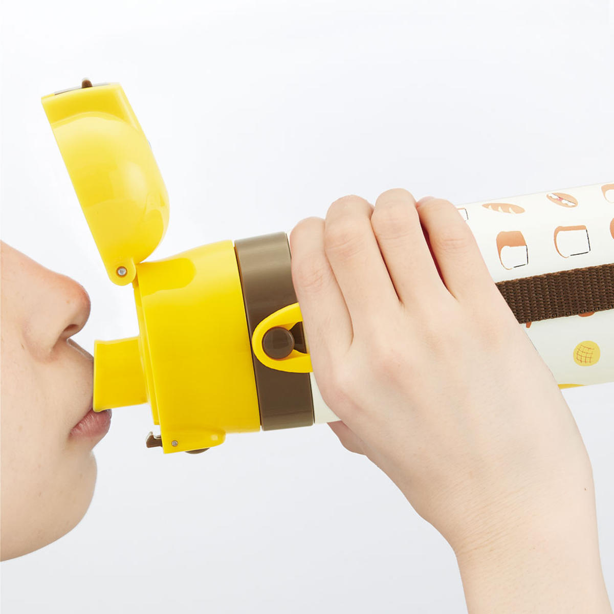 水筒 470ml 超軽量ダイレクトボトル ノラネコぐんだん ( 保冷 軽量 直飲み ワンタッチ ステンレスボトル 子供用水筒 子供 直のみ 軽い 超軽量 ワンプッシュ ダイレクトボトル ダイレクト ボトル ステンレス )