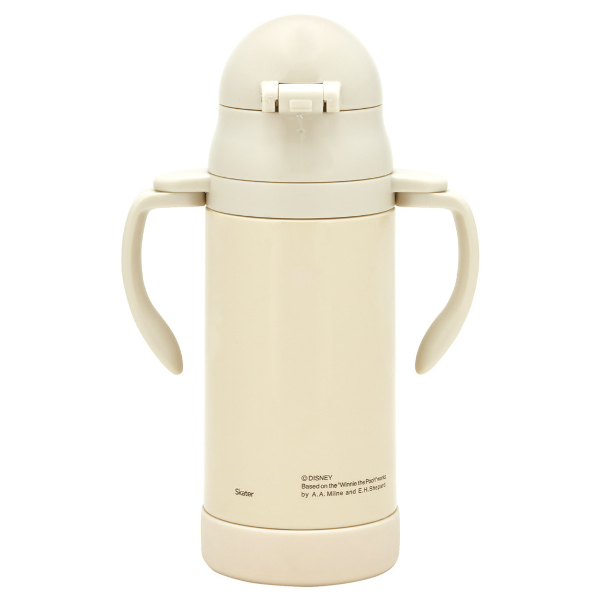 水筒 ストローステンマグ プー&ピグレット 2way 保冷 軽量 350ml ストロー付き 子ども ( ベビーマグ ストローマグ ステンレス 子供 ショルダー 肩掛け ベビー トレーニングマグ マグ ストロー 赤ちゃん マグボトル かわいい )