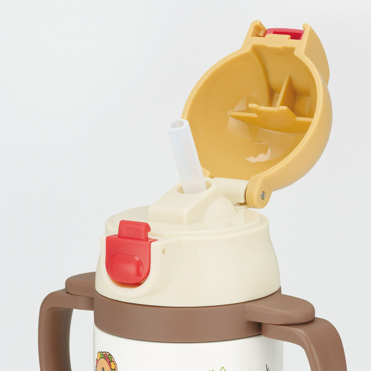 水筒 ストローステンマグ バーガーコンクス 2way 保冷 軽量 350ml ストロー付き 子ども ( ベビーマグ ストローマグ ステンレス 子供 ショルダー 肩掛け ベビー トレーニングマグ マグ ストロー 赤ちゃん マグボトル かわいい )