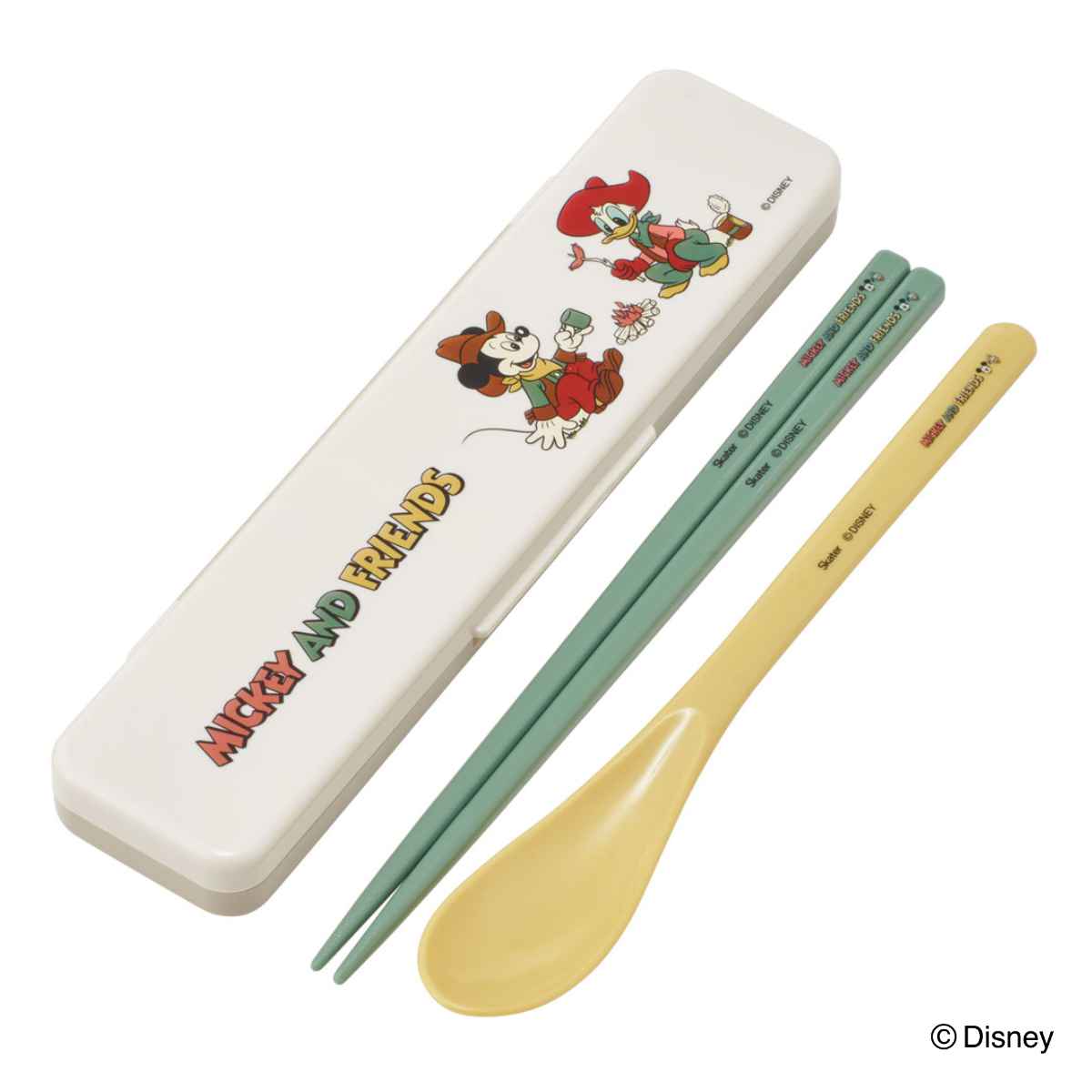 コンビセット 抗菌 箸 スプーン 18cm ( ハウルの動く城 ミッキー スヌーピー リサラーソン ピングー 食洗機対応 カトラリー 子供 かわいい 日本製 キャラクター ) 【リサラーソンキッチン】 リサラーソンキッチン