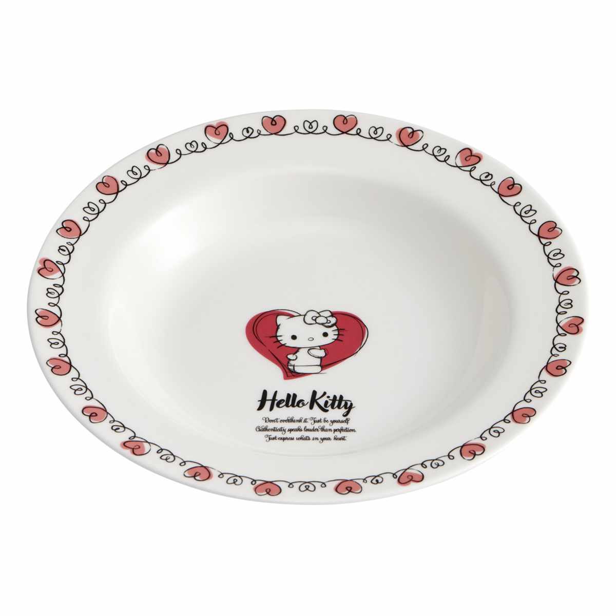 プレート 23cm スープ皿 サンリオ ( ハローキティ マイメロディ クロミ キャラクター かわいい 皿 お皿 電子レンジ対応 食洗機対応 磁器 うつわ 器 スーププレート スープボウル パスタ皿 カレー皿 深皿 パスタ カレー ) 【クロミ】 クロミ