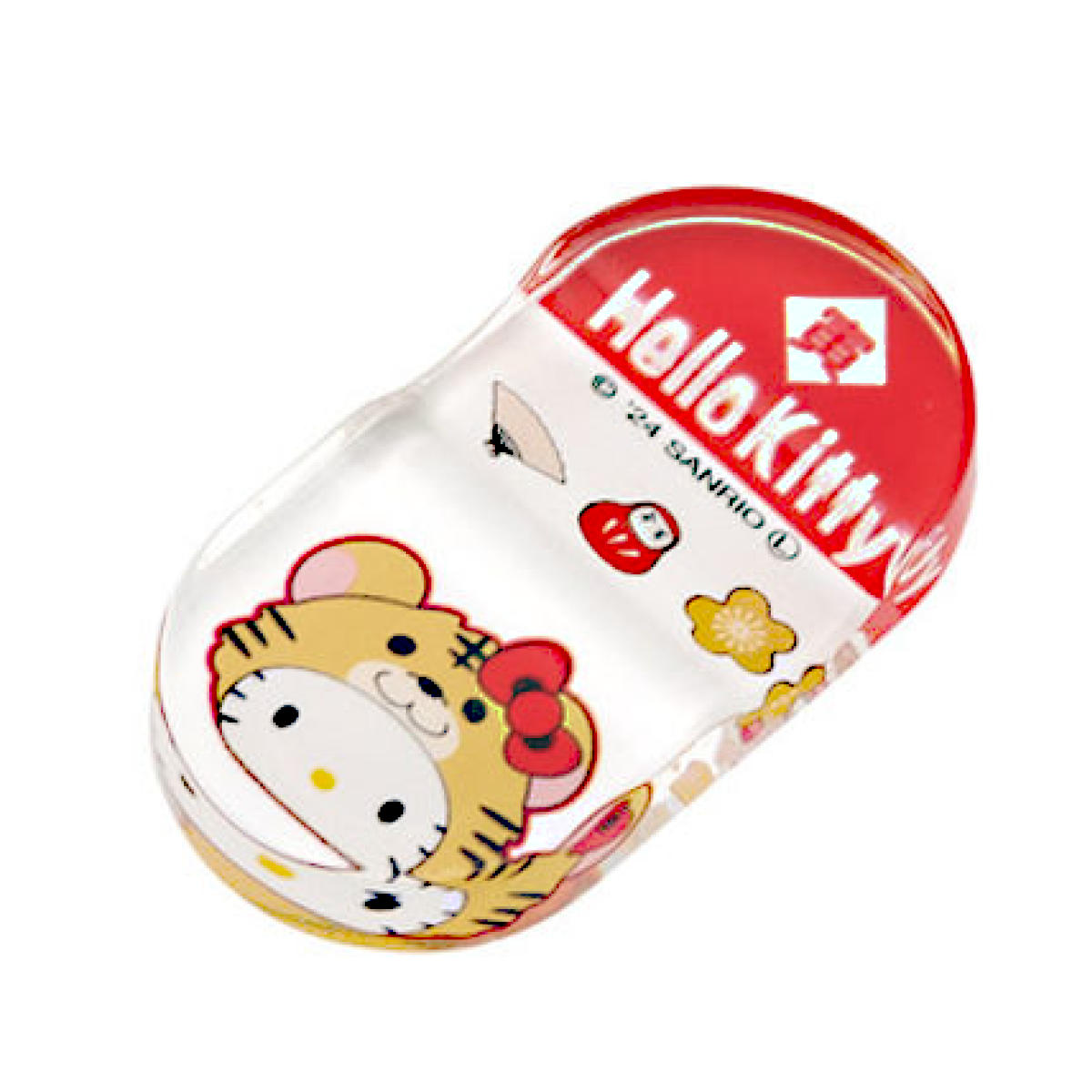 箸 マスコット付箸・箸置き ( 21cm お箸 天然木 キャラクター すべり止め加工 はし ハシ おはし カトラリー 干支 スヌーピー クロミ マイメロディ ハローキティ シナモロール ハンギョドン ポムポムプリン かわいい ) 【クロミ子】 クロミ子