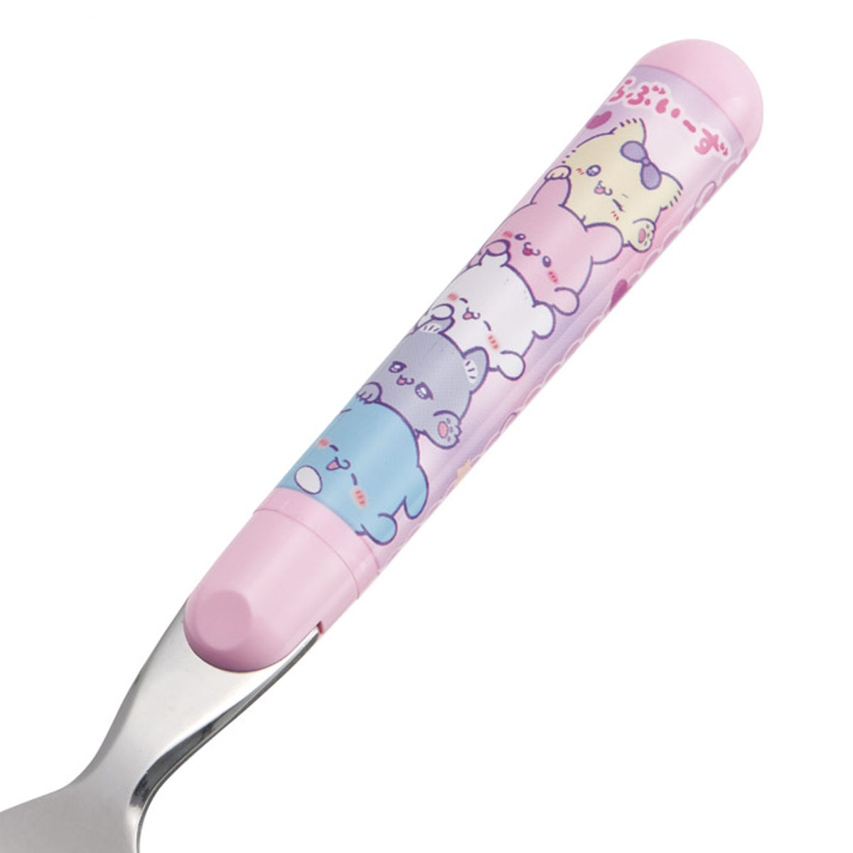 フォーク らぶい~ず ( 食洗機対応 ステンレス 日本製 キャラクター 子供 子ども キッズ カトラリー かわいい 子ども用フォーク キャラ 子供用フォーク お弁当用 子ども用カトラリー 保育園 幼稚園 )