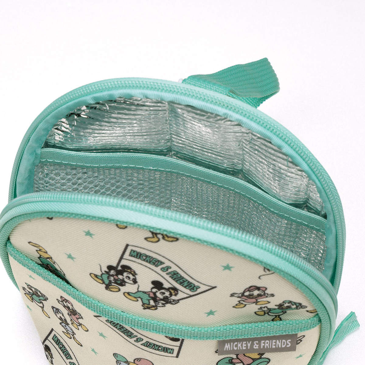 マグポーチ ベビーマグポーチ 持ち手付き 保温 保冷 フレンズ レトロ ( Disney ミッキー 哺乳瓶ケース 保冷ケース 保冷バッグ マグボトル 収納 ポーチ 哺乳瓶ポーチ 携帯 持ち歩き 赤ちゃん お出かけ グッズ ベビー用品 かわいい )