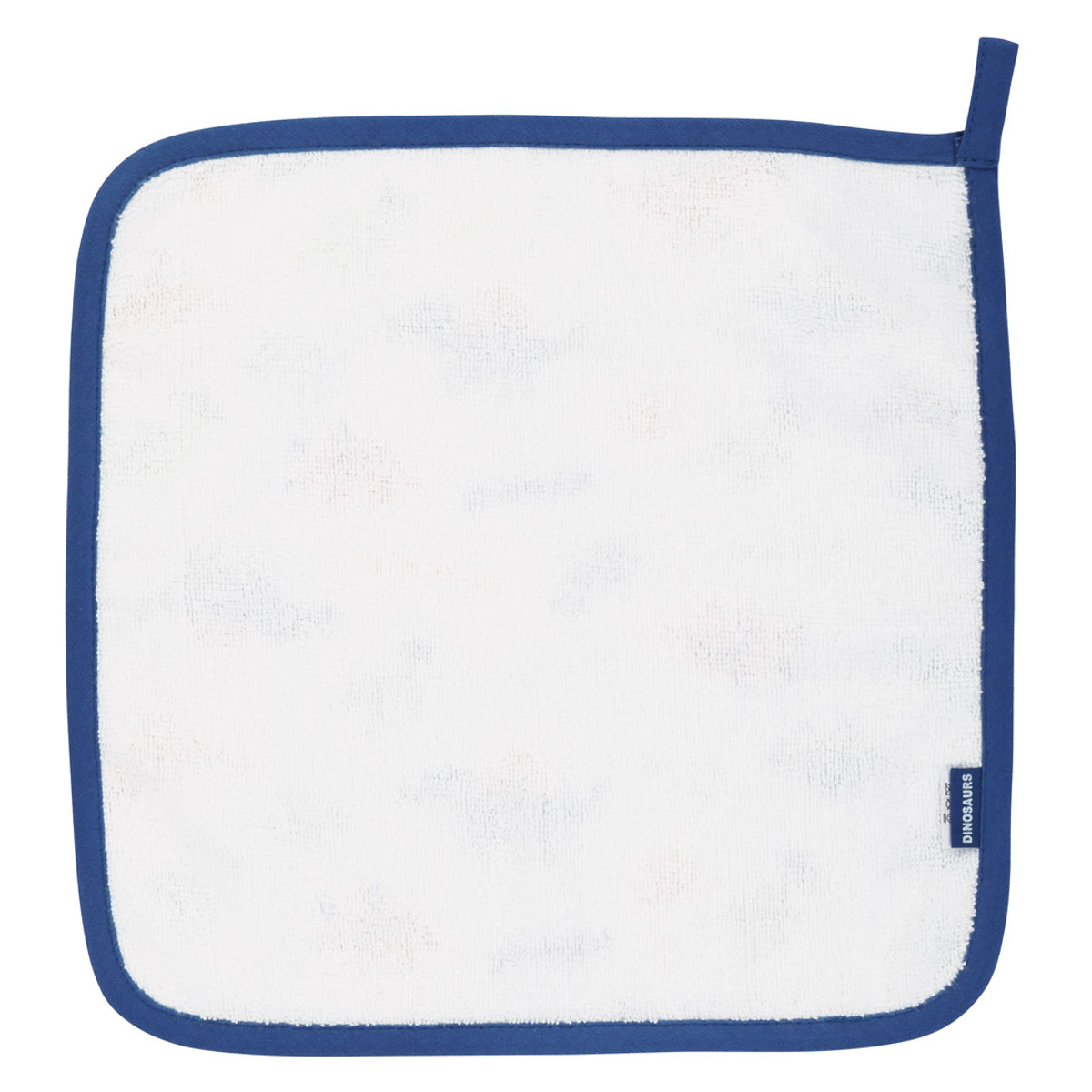 ハンドタオル マスコット付き タオル 赤ちゃん スピノサウルス ( ループ付きタオル ループ付きハンドタオル 綿100% ガーゼ パイル ループ付き ガーゼハンカチ タオルハンカチ ハンカチ 綿 コットン 吸水 速乾 かわいい )