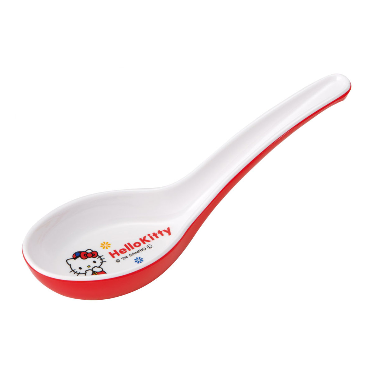 れんげ メラミン レンゲ ハローキティ （ 食洗機対応 蓮華 キティ キャラクター サンリオ かわいい 中華 食器 中華食器 ）