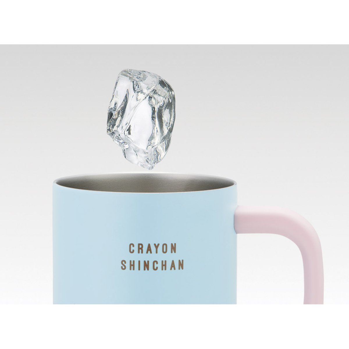 マグカップ 330ml 真空ステンレス クレヨンしんちゃん ( 保温 保冷 キャラクター ステンレス 真空断熱 二重構造 ふた付き ステンレスマグ マグ かわいい 保温マグ 保冷マグ キャラ しんちゃん コーヒー 紅茶 )