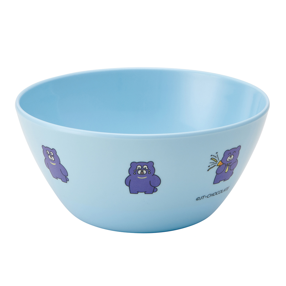 ボウル 薄肉メラミンボウル 冬眠できないクマ ( キャラクター 皿 お皿 メラミン かわいい 子ども用食器 深型 割れにくい )