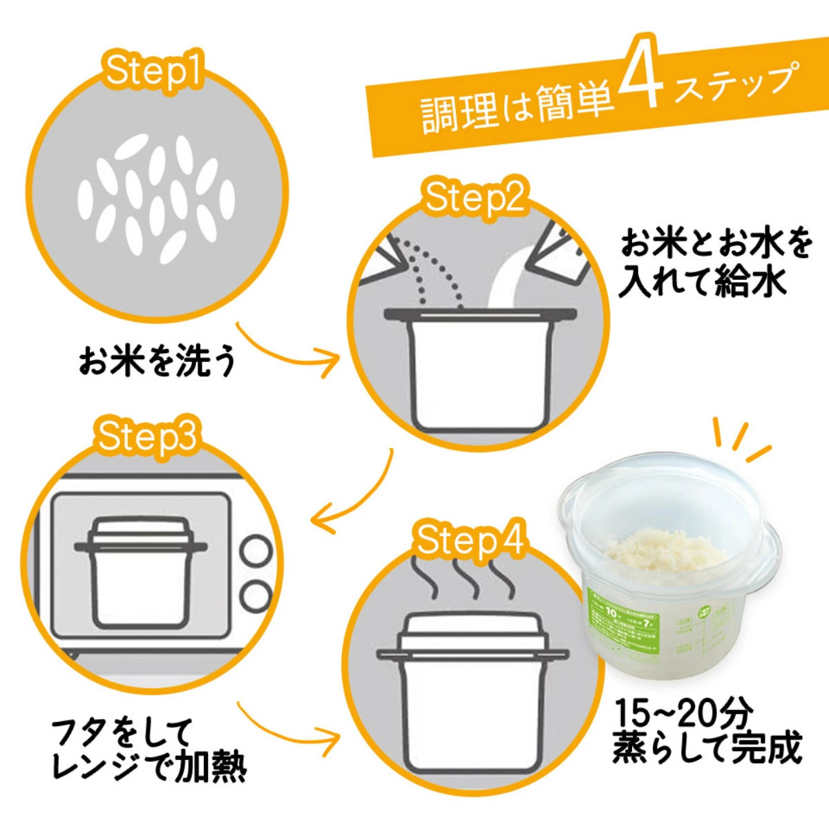 ご飯メーカー 1合 スヌーピーバルーン 電子レンジ調理器 電子レンジ炊飯 ( ご飯 メーカー 炊飯器 炊飯鍋 炊き 蒸し器 容器 レンジ調理器 レンジ調理 便利グッズ キャラクター )