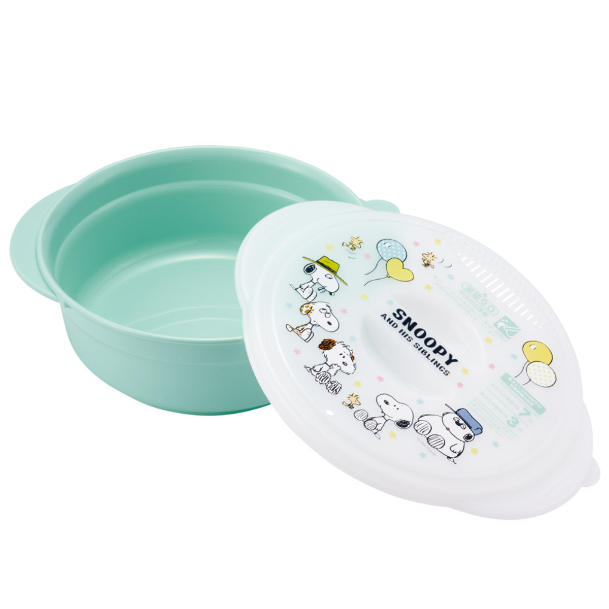 即席ラーメンメーカー スヌーピーバルーン 電子レンジ調理器 ( レンジ調理器 レンジ調理 電子レンジ専用調理器 電子レンジ料理 電子レンジ調理 簡単調理 火を使わない 便利グッズ キャラクター )