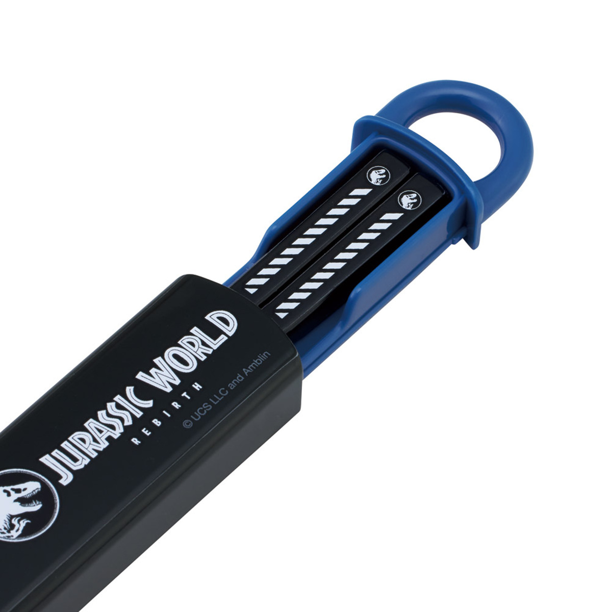 スライド式ハシ箱セット ジュラシックリバース 箸箱セット ( 箸 16.5cm 食洗機対応 お箸 箸箱 子供 日本製 16.5センチ カトラリー 食洗機OK お弁当用 給食 お弁当 弁当 幼稚園 保育園 キッズ )