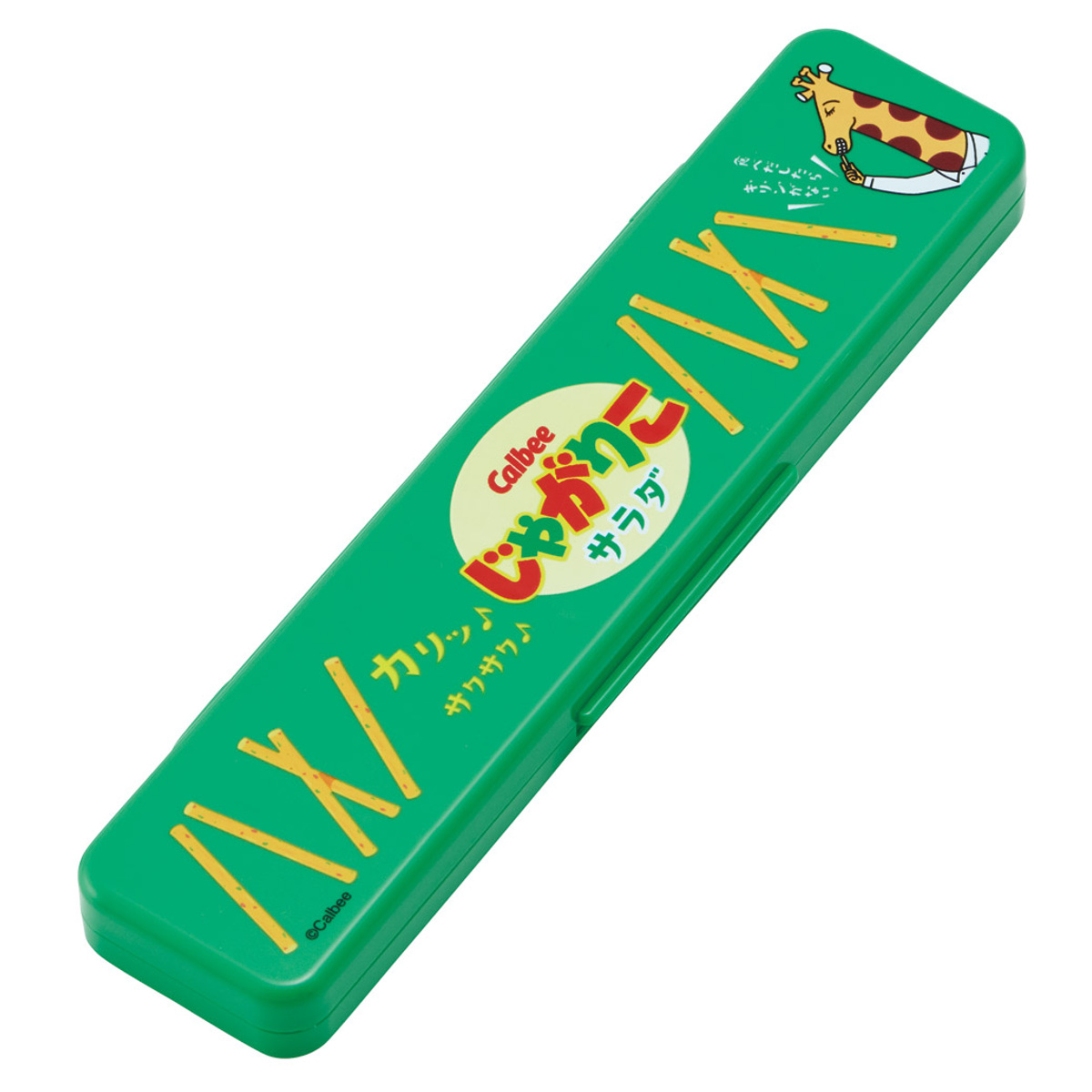 コンビセット カルビー 箸 スプーン ( 食洗機対応 18センチ お箸 音の鳴らない カトラリー 日本製 食洗機OK カトラリーセット 持ち運び お弁当 弁当 箸箱 ) 【じゃがりこ】 じゃがりこ