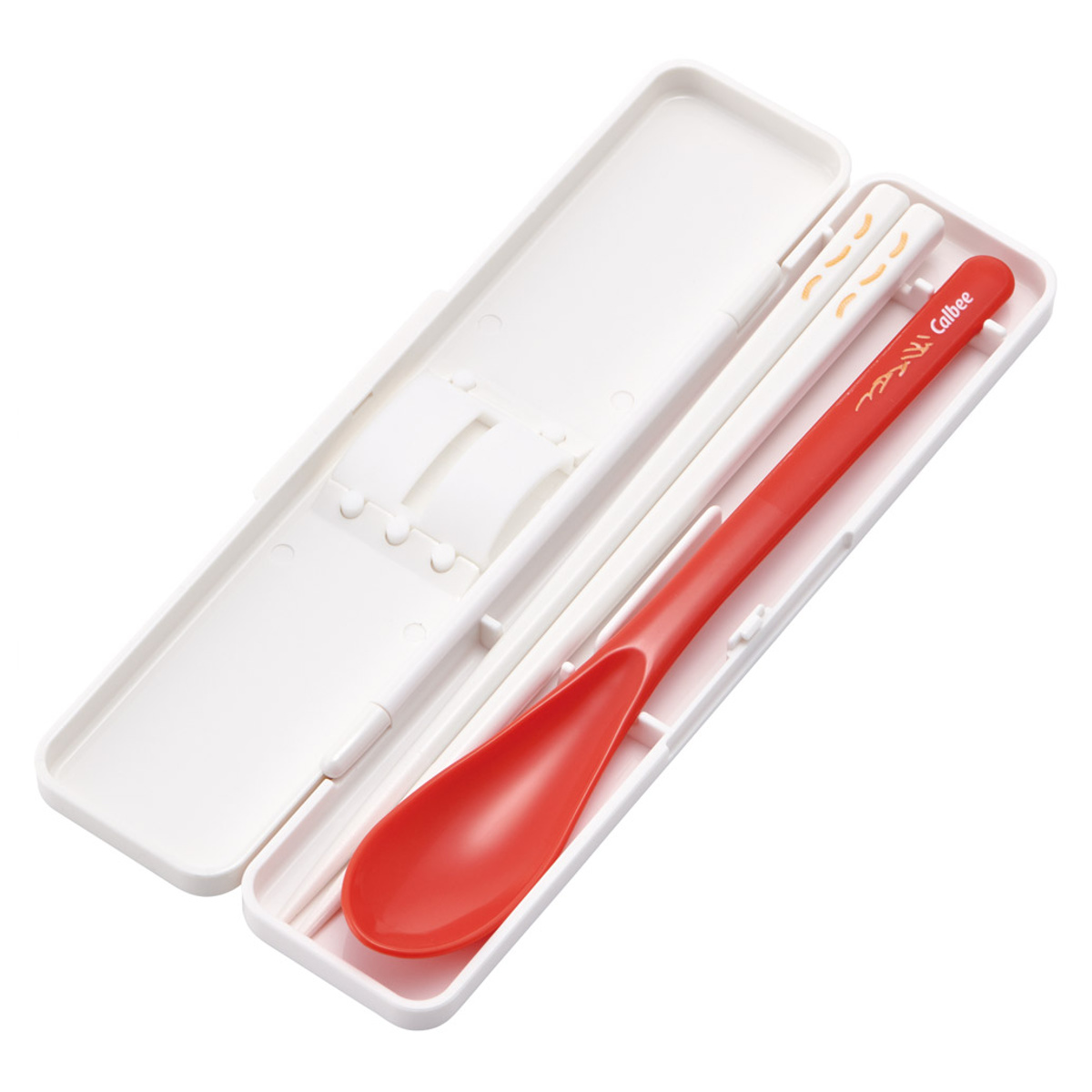 コンビセット カルビー 箸 スプーン ( 食洗機対応 18センチ お箸 音の鳴らない カトラリー 日本製 食洗機OK カトラリーセット 持ち運び お弁当 弁当 箸箱 ) 【じゃがりこ】 じゃがりこ