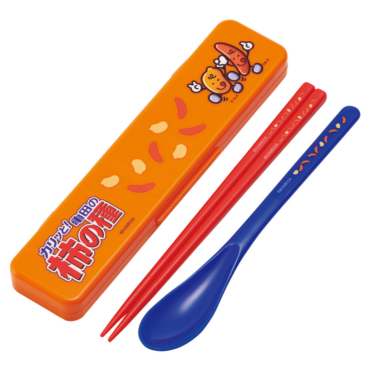 コンビセット カルビー 箸 スプーン ( 食洗機対応 18センチ お箸 音の鳴らない カトラリー 日本製 食洗機OK カトラリーセット 持ち運び お弁当 弁当 箸箱 ) 【じゃがりこ】 じゃがりこ