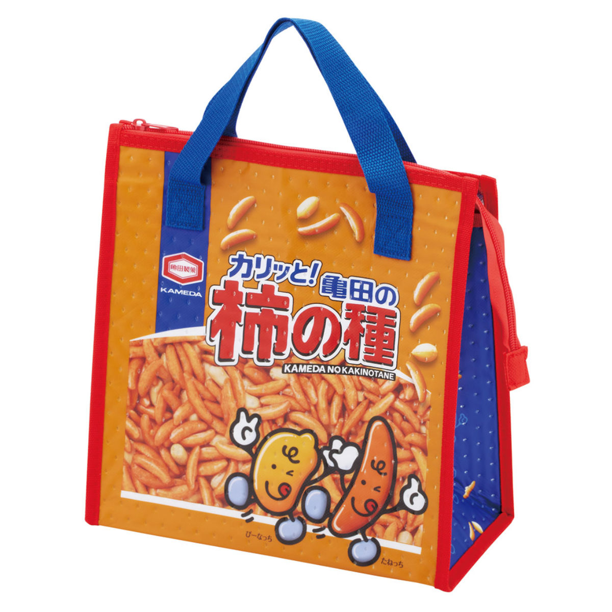 ランチバッグ 不織布保冷バッグ カルビー ( 保冷ランチバッグ 保冷 弁当袋 お弁当袋 四角 ランチトートバッグ 保温 ランチトート お弁当箱 弁当 袋 ランチ マチ付き お弁当入れ 保冷バッグ ) 【ポテチうすしお味】 ポテチうすしお味