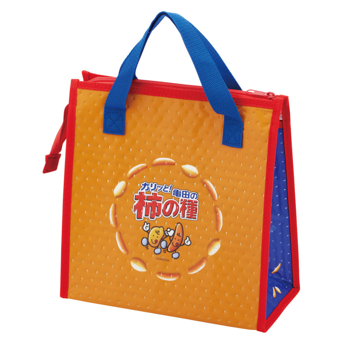 ランチバッグ 不織布保冷バッグ カルビー ( 保冷ランチバッグ 保冷 弁当袋 お弁当袋 四角 ランチトートバッグ 保温 ランチトート お弁当箱 弁当 袋 ランチ マチ付き お弁当入れ 保冷バッグ ) 【ポテチうすしお味】 ポテチうすしお味