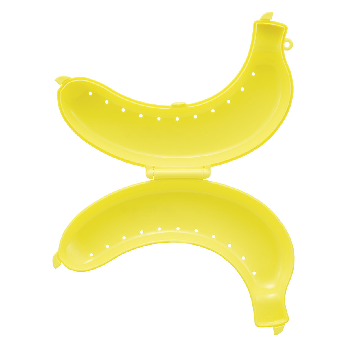 バナナケース ジョージ ブロック ( おさるのジョージ 携帯用バナナケース 携帯用 バナナ入れ バナナ収納ケース 日本製 バナナ ケース バナナポッド バナナ容器 持ち運び用 お昼ごはん 保存容器 プラスチック製 )