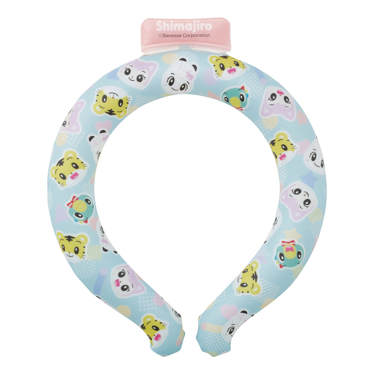 クールリング 涼感リングM しまじろう ( 保冷リング クールネック リング 子供用 キッズ アイスリング ネッククーラー クール 涼感 冷たい 夏 暑さ 対策 ひんやり 快適 )