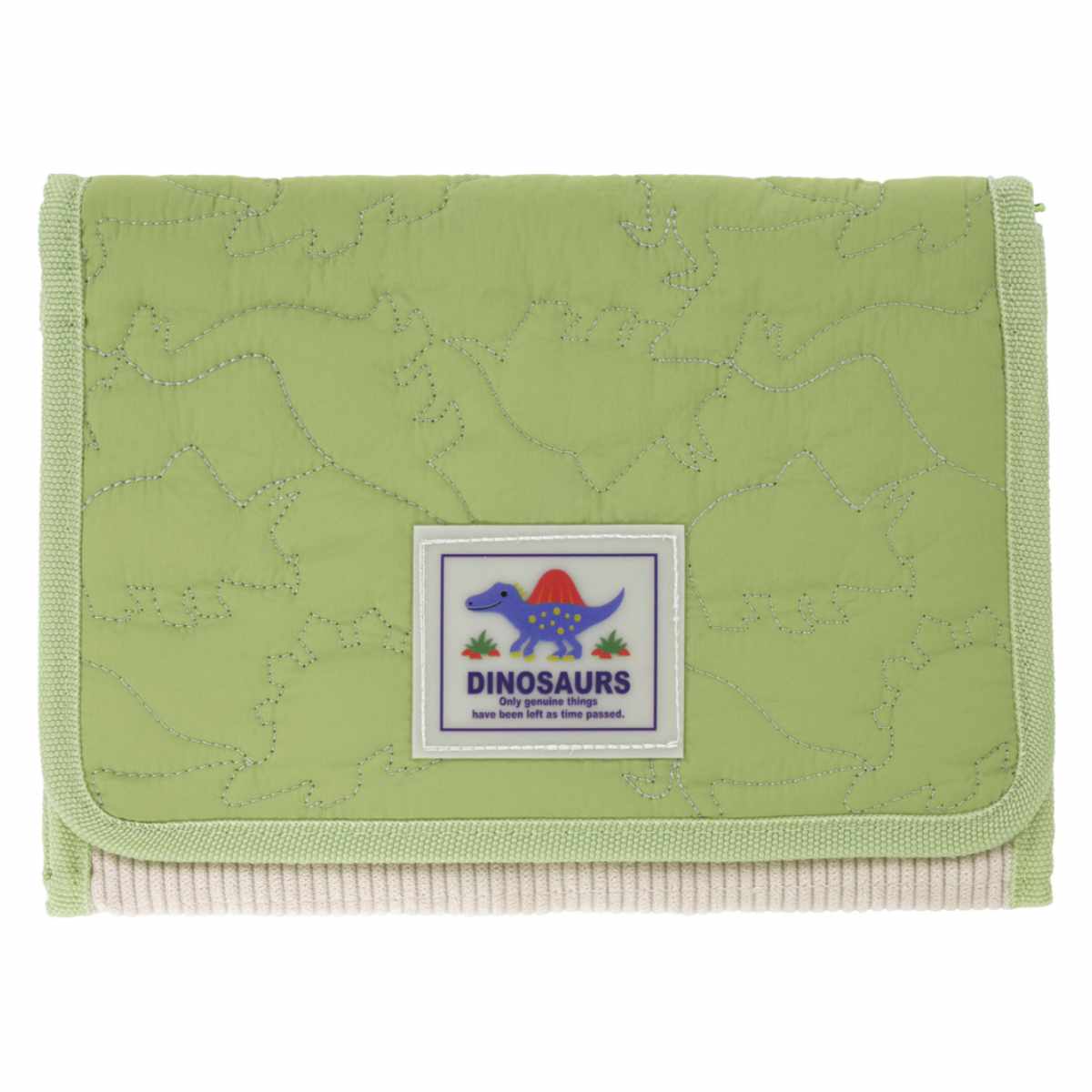 母子手帳ケース マルチポーチ ディノサウルス 収納 イブル生地 ( 赤ちゃん ベビー おしゃれ 母子手帳 ケース カードケース 財布 恐竜 ダイアリーケース マルチケース お薬手帳 カバー かわいい 保険証 診察券 )