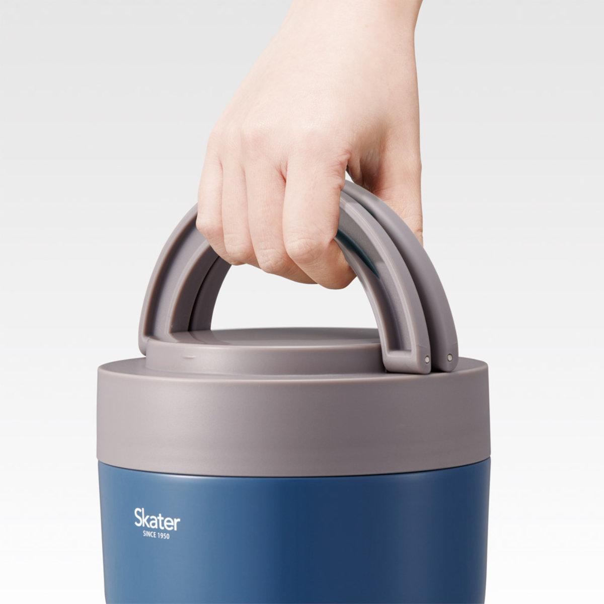 弁当箱 1250ml 折りたたみハンドル付保温ジャー 丼ランチ ( フードポット ジャー 丼 どんぶり 携帯 持ち運び お弁当箱 お弁当 弁当 ステンレス 保冷 スープポット ランチポット フードジャー )