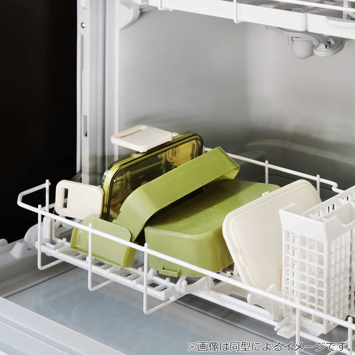 弁当箱 2段 600ml 2段ふわっと弁当箱 パペットスンスン ( ランチボックス 食洗機対応 レンジ対応 二段 ドーム型 4点ロック 日本製 仕切り付き 食洗機OK レンジOK お弁当 弁当 二段弁当 )