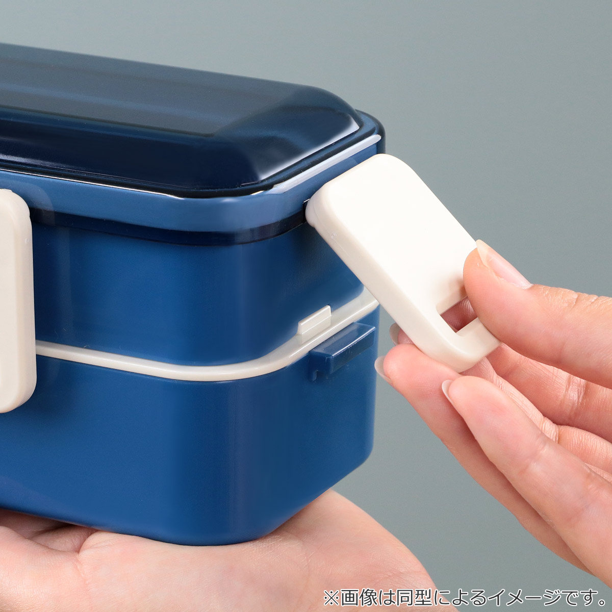 弁当箱 2段 600ml 2段ふわっと弁当箱 マイメロクロミ Netflix ( ランチボックス 食洗機対応 レンジ対応 二段 ドーム型 4点ロック 日本製 仕切り付き 食洗機OK レンジOK お弁当 弁当 二段弁当 )