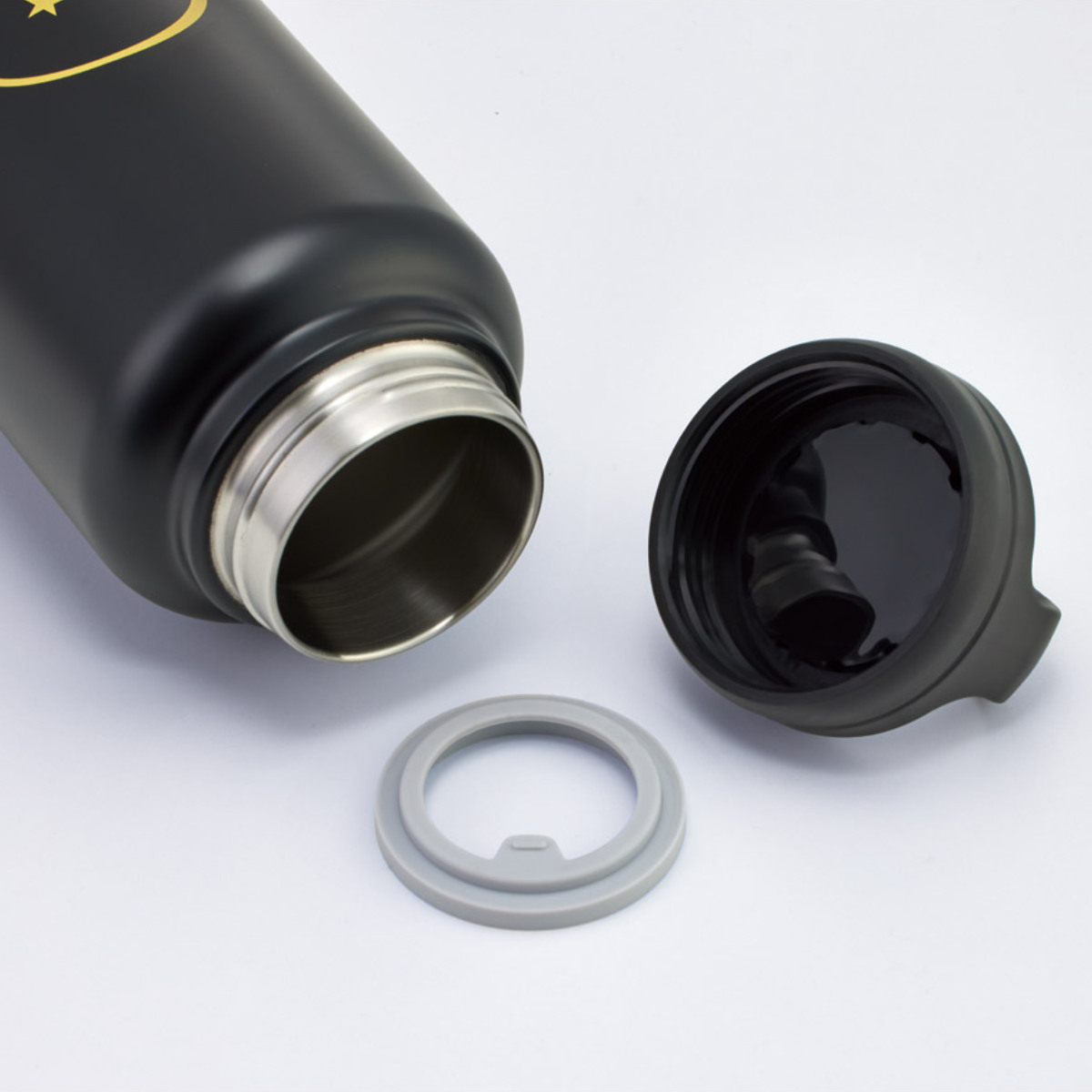 水筒 1L スクリューハンドルマグボトル ドラゴンボールZ 大容量 ( 直飲み 保温 保冷 マグボトル ステンレスボトル ハンドル付き 真空二重構造 マグ ボトル ダイレクトボトル ステンレス マイボトル アウトドア )