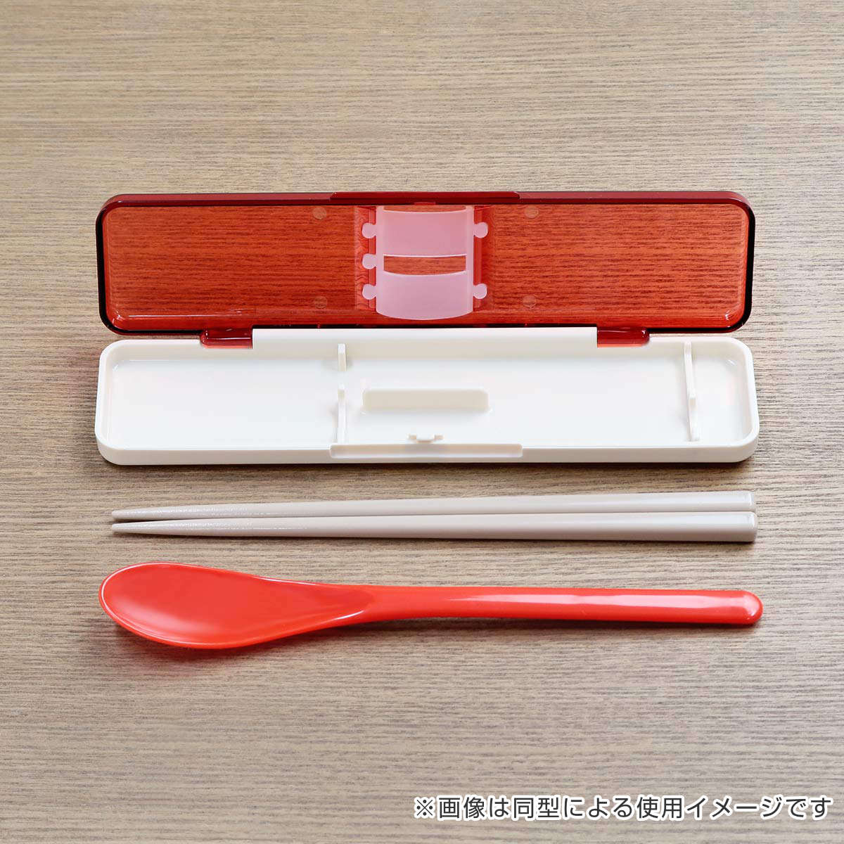 コンビセット ティンカーベル 箸 スプーン ( 食洗機対応 18センチ お箸 音の鳴らない カトラリー 抗菌 日本製 食洗機OK カトラリーセット 銀 AG 持ち運び お弁当 弁当 抗菌加工 箸箱 )